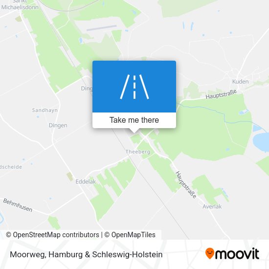 Moorweg map