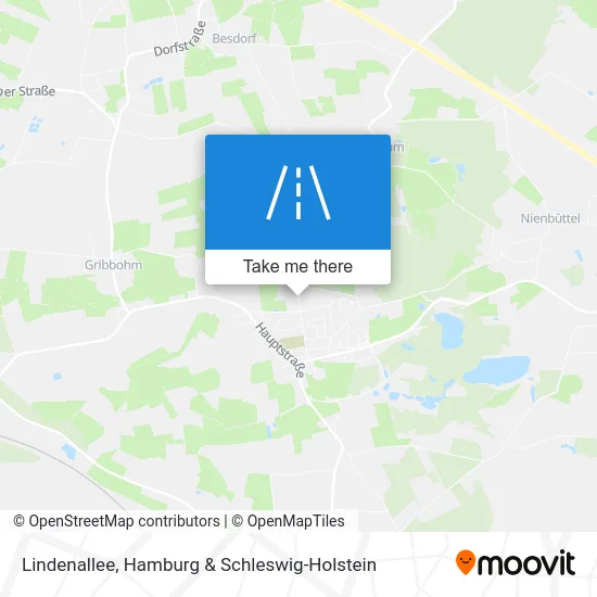 Карта Lindenallee