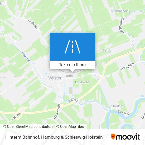 Карта Hinterm Bahnhof