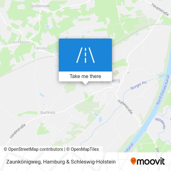 Zaunkönigweg map