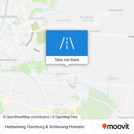 Hebbelweg map