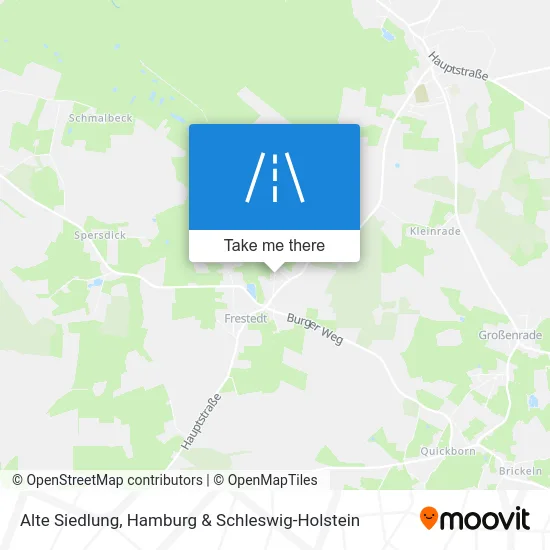 Карта Alte Siedlung