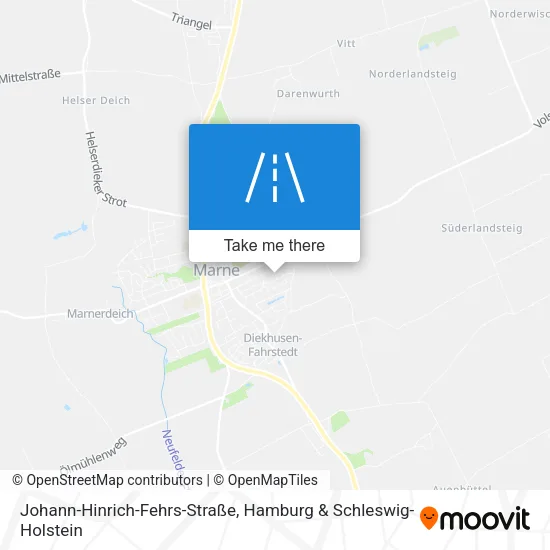 Johann-Hinrich-Fehrs-Straße map