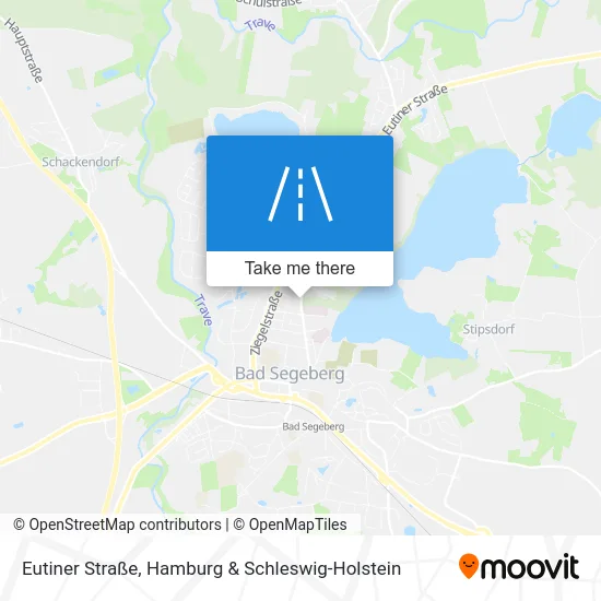 Карта Eutiner Straße