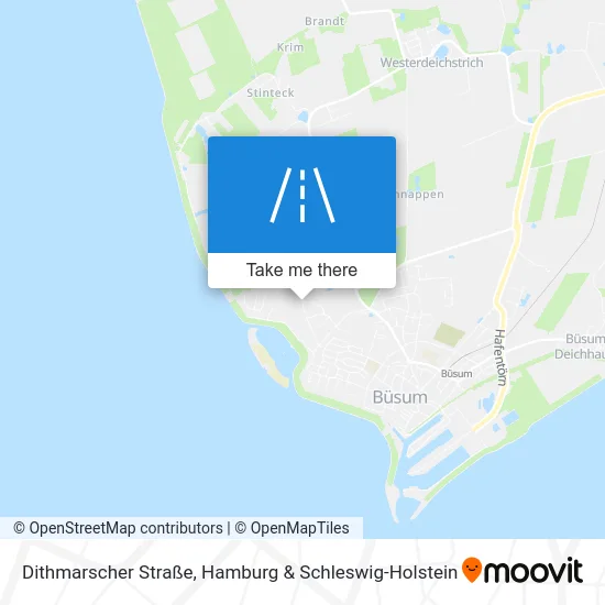 Карта Dithmarscher Straße