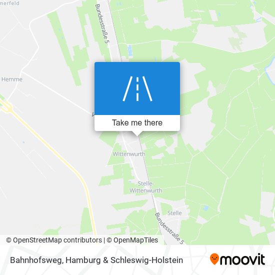 Bahnhofsweg map