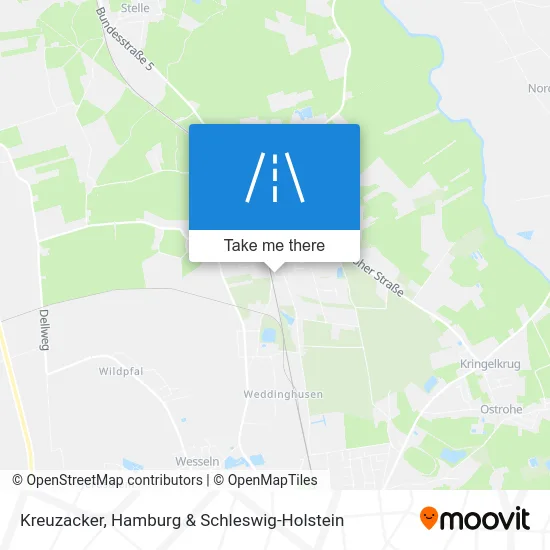 Карта Kreuzacker