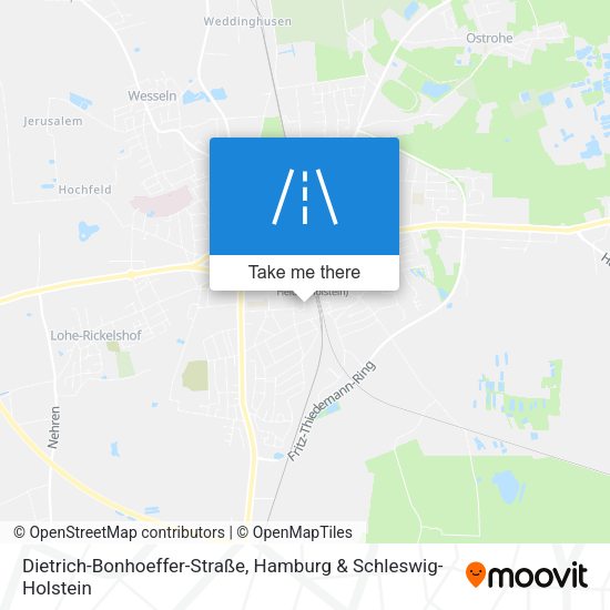 Dietrich-Bonhoeffer-Straße map
