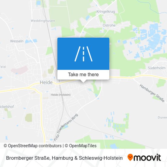Bromberger Straße map