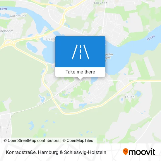 Карта Konradstraße