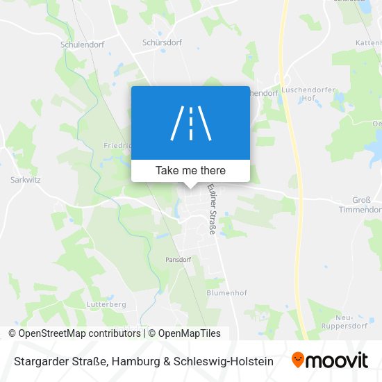 Stargarder Straße map