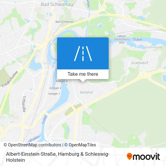 Карта Albert-Einstein-Straße