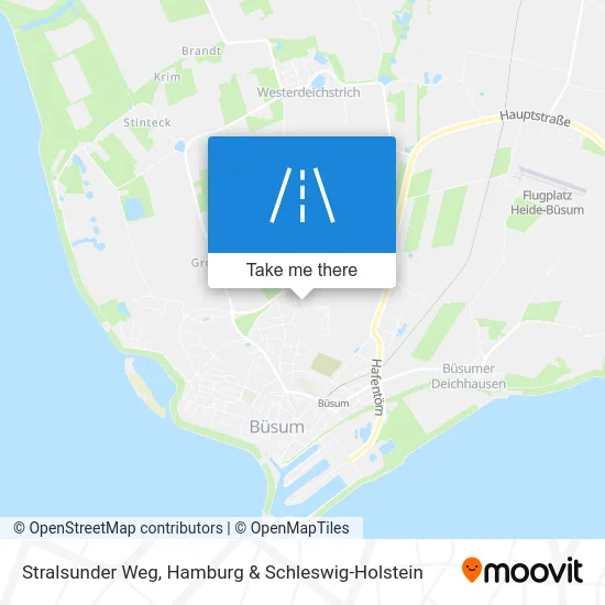 Карта Stralsunder Weg