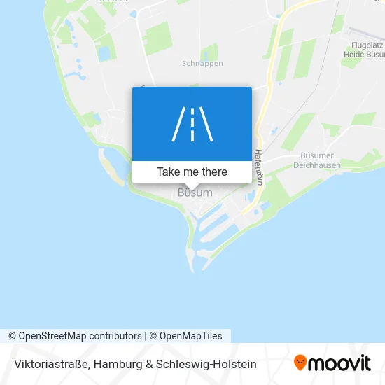 Карта Viktoriastraße