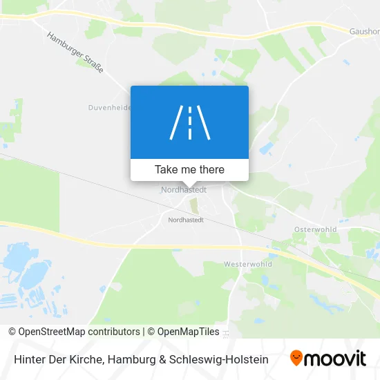Карта Hinter Der Kirche