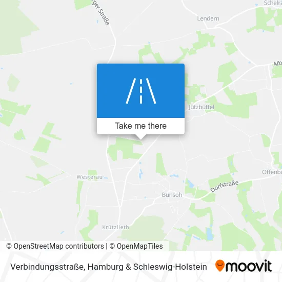 Карта Verbindungsstraße