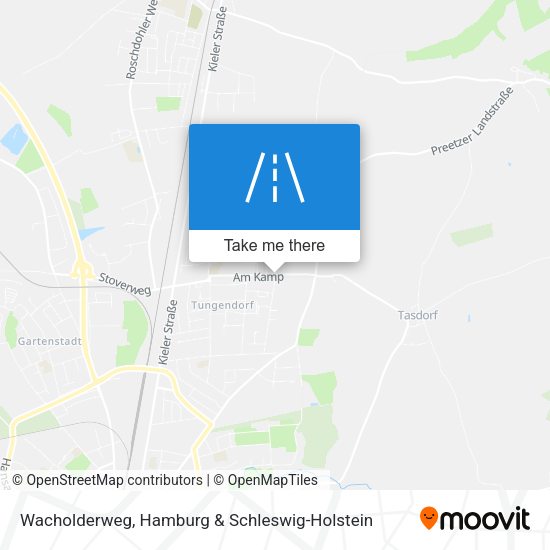 Wacholderweg map