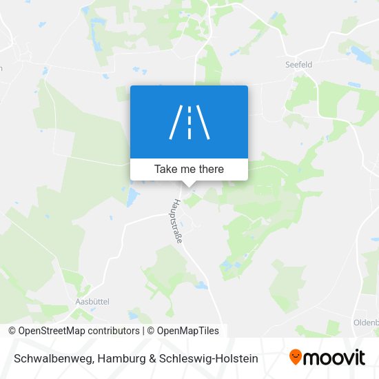 Schwalbenweg map