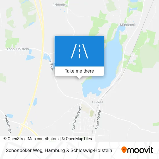 Карта Schönbeker Weg