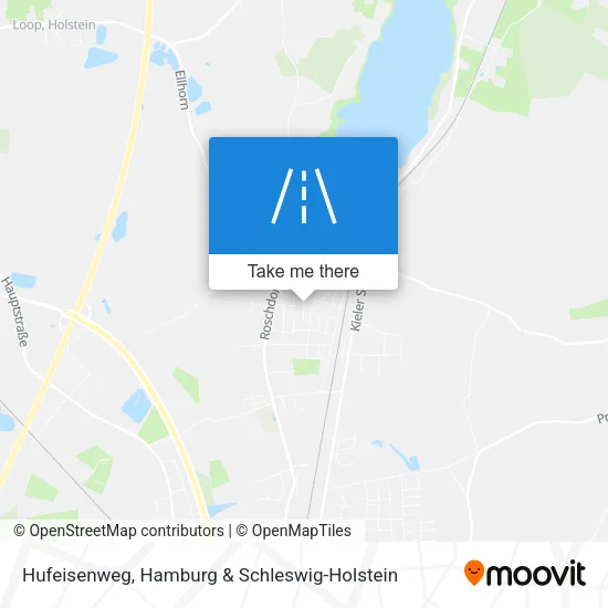 Карта Hufeisenweg