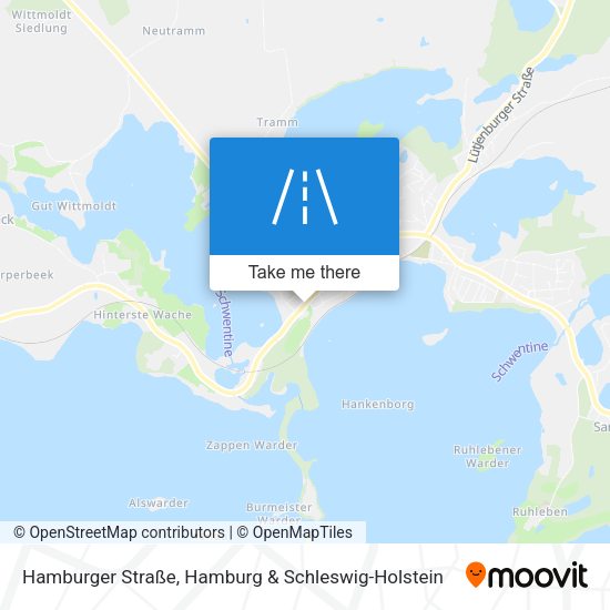Hamburger Straße map