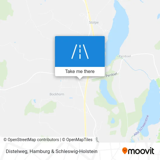 Карта Distelweg