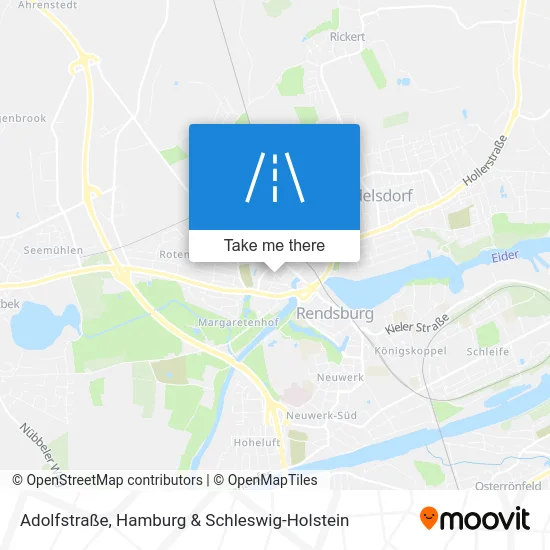 Карта Adolfstraße