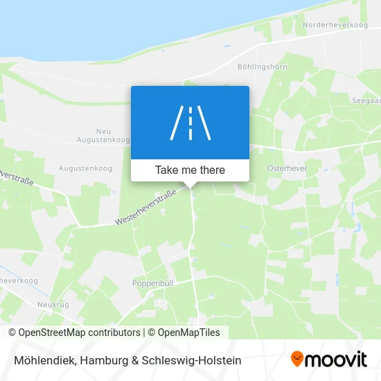 Карта Möhlendiek