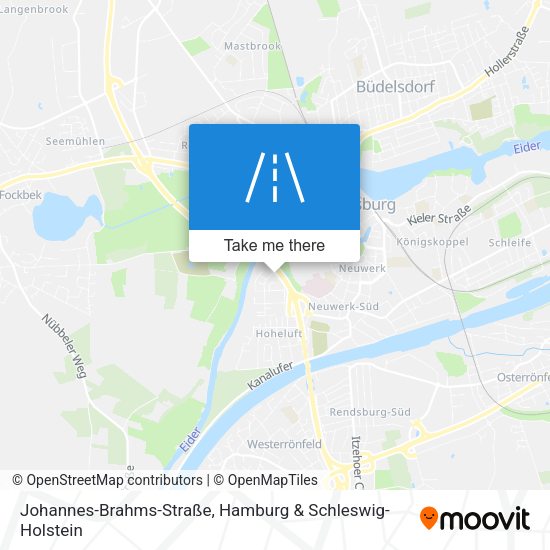 Johannes-Brahms-Straße map