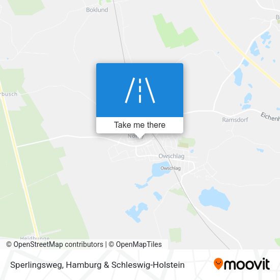 Sperlingsweg map