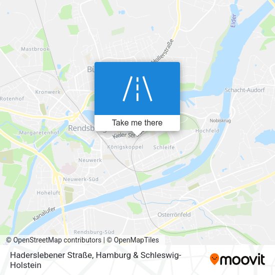 Haderslebener Straße map