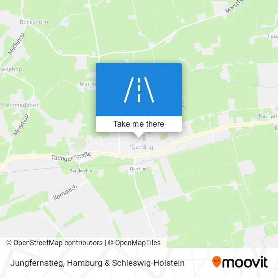 Карта Jungfernstieg