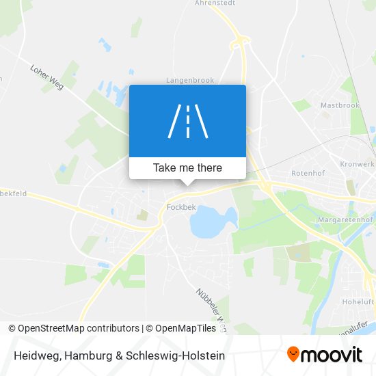 Heidweg map