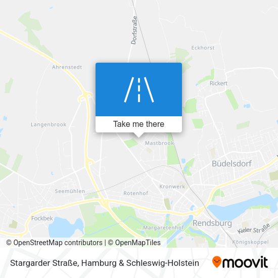 Stargarder Straße map