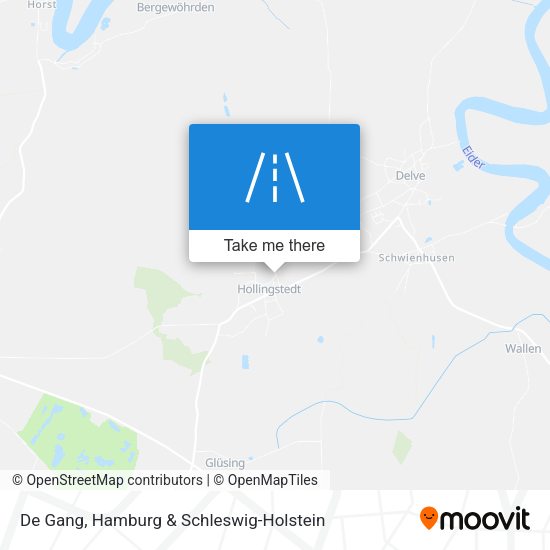 De Gang map