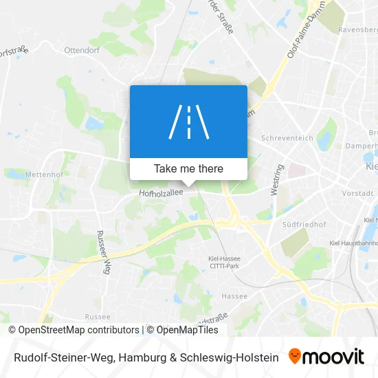 Rudolf-Steiner-Weg map