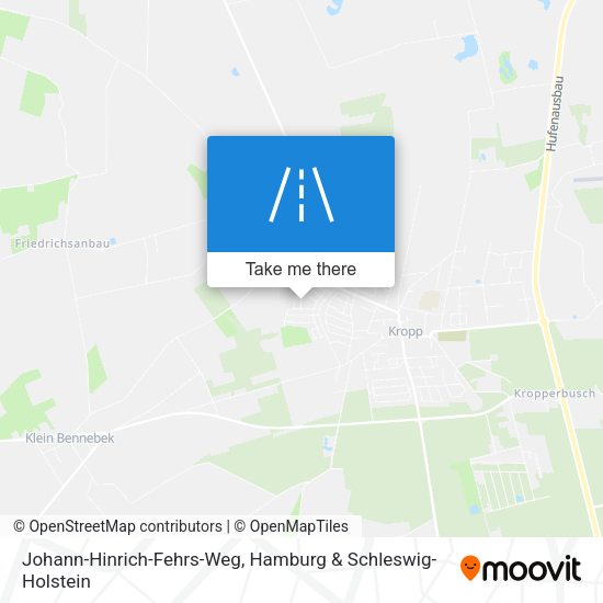 Johann-Hinrich-Fehrs-Weg map