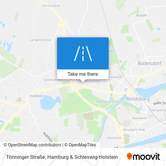 Tönninger Straße map