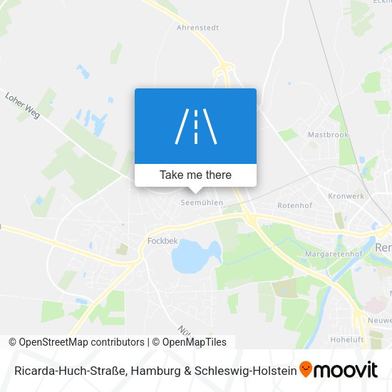 Ricarda-Huch-Straße map