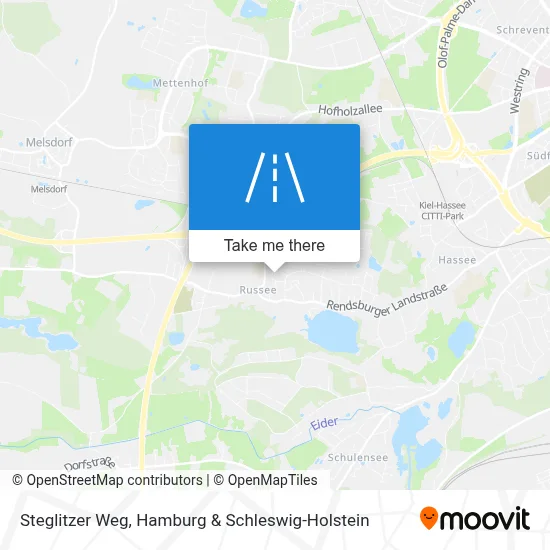 Steglitzer Weg map