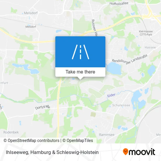 Карта Ihlseeweg