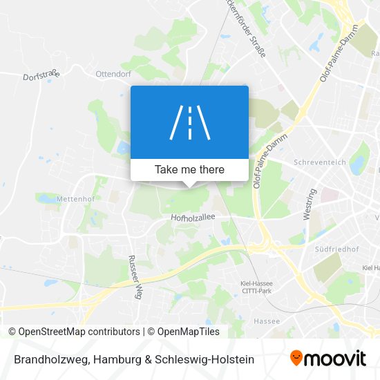 Brandholzweg map