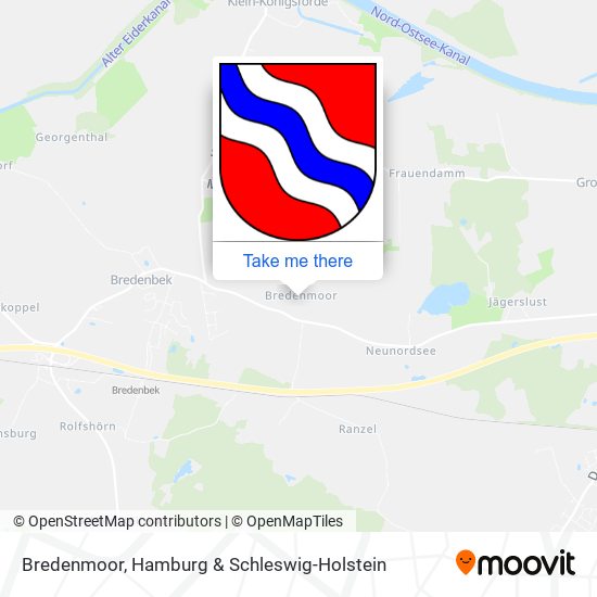 Bredenmoor map