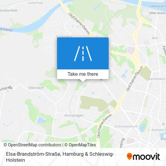 Elsa-Brandström-Straße map