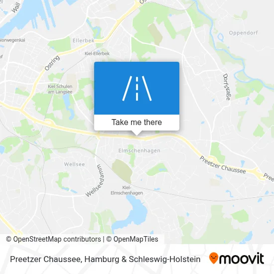 Preetzer Chaussee map
