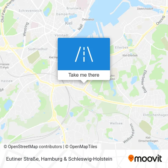 Карта Eutiner Straße
