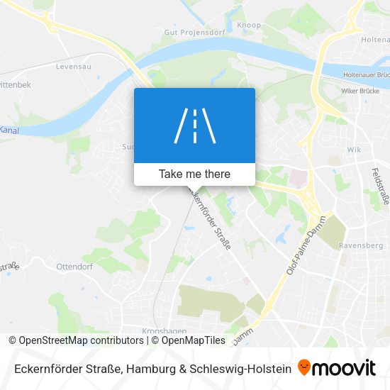 Eckernförder Straße map