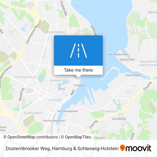 Düsternbrooker Weg map