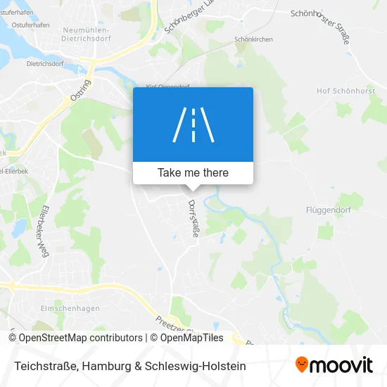 Карта Teichstraße