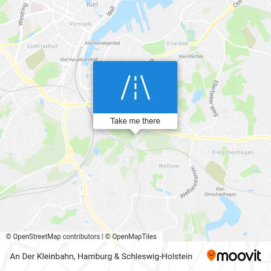 An Der Kleinbahn map